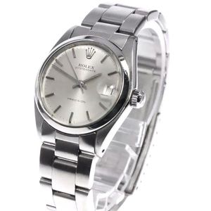 Sold - Rolex precision silver hand winding Lady
